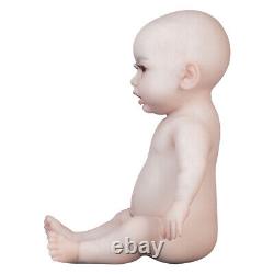 KnowU Silicone Baby Girl 47CM Rebirth Doll Newborn Baby Dolls Toy Kids Gift