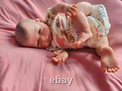 REBORN Baby CHILD`S RANGE doll Artist 11yrs ChickyPies Marie. BLUE EYES + GIFTS