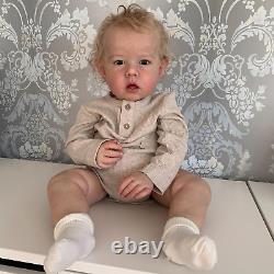 Reborn Baby Doll 3D Skin Paint Soft Silicone Toy Girl Gift Toddler 70 CM/55 CM