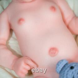 Reborn Baby Dolls 22'' Full Silicone Body Dolls Newborn Girl Doll Halloween Gift