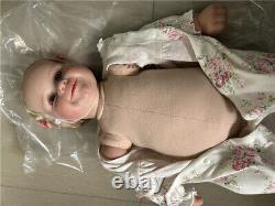 Reborn Baby Dolls 24inch Full Silicone Real Body Doll Newborn Handmade Kids Gift