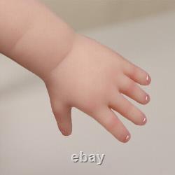 Reborn Doll Silicone Baby 45cm Toy Companion Boy Girl Kids Gift Newborn Baby