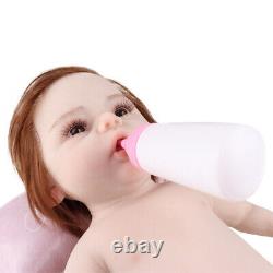 Silicone Baby Boy 47CM Rebirth Doll Newborn Baby Toy Kids Gift Drink Water