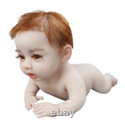 Silicone Baby Boy 47CM Rebirth Doll Newborn Baby Toy Kids Gift Drink Water