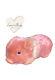 Silicone Pig, Blossom Silicone Rosy Pink Piglet, Adoption Pig Gift Set