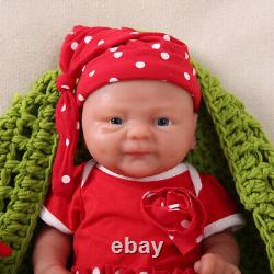 Silicone Rebirth Baby Boy/Girl Doll 36cm Kids Playmate Newborn Baby Gift