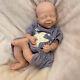 Unpainted 18.5 Full Body Silicone Baby Handmade Blank Reborn Girl Doll Gift toy