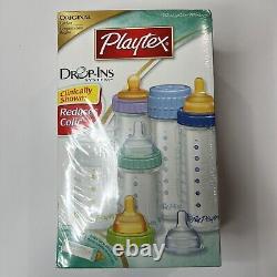Vintage Playtex Drop-Ins Original Gift Set Nursers Nipples Liners Baby Bottles