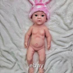 Xmas Gift 16.9Solid Silicone Baby Doll Soft Body Realistic Reborn Baby Doll Hot