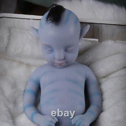 Xmas Gifts Silicone Dolls Avatar Baby Dolls 18.5 Reborn Boy Dolls WithRooted Hair